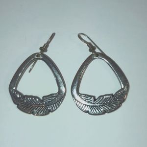 Vintage Laurel Burch Feather Earrings